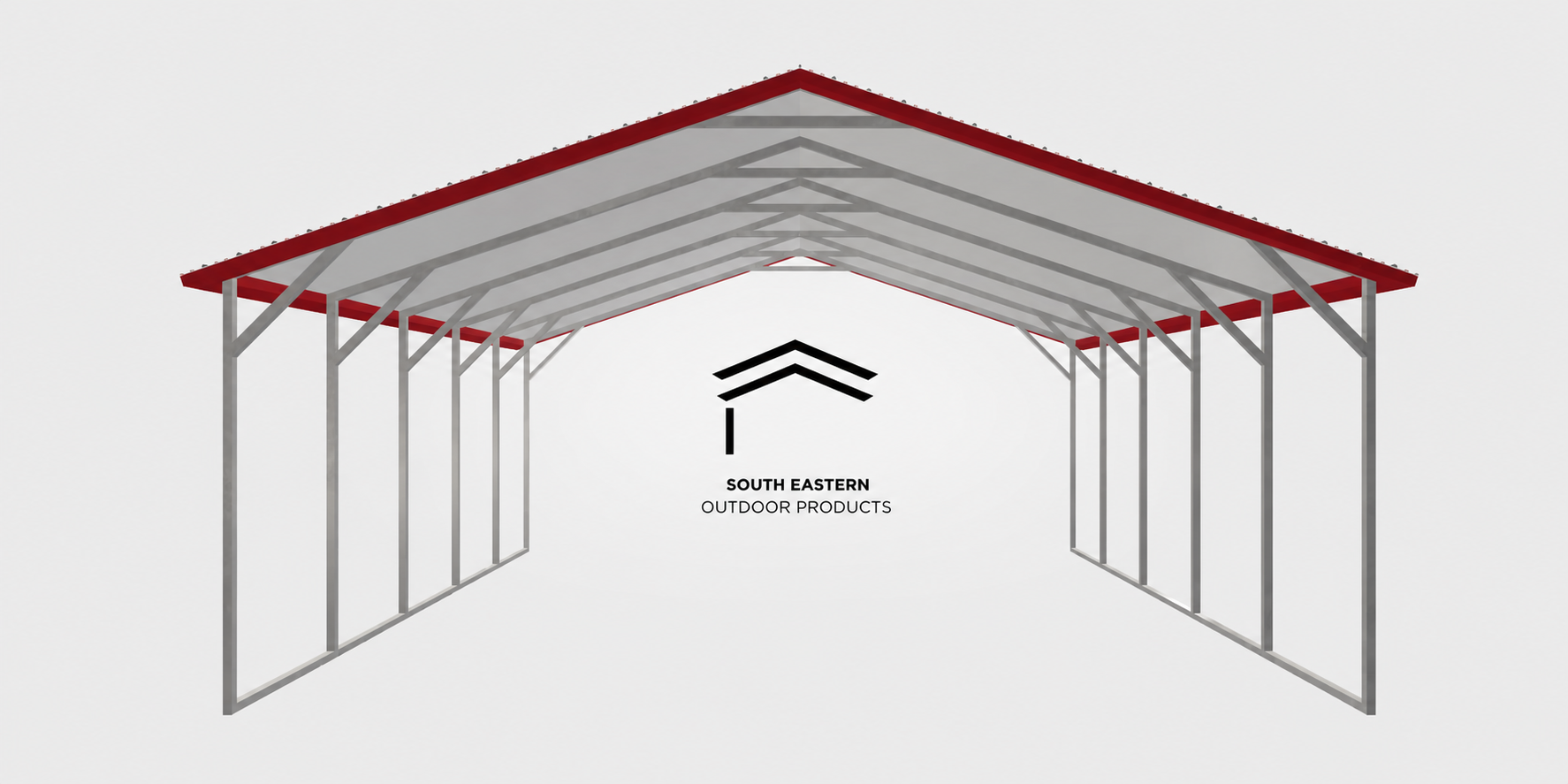 A-Frame Metal Carport